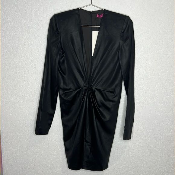 NWT Gauge 81 Zarate Mini Dress Black XS Revolve - Picture 2 of 16